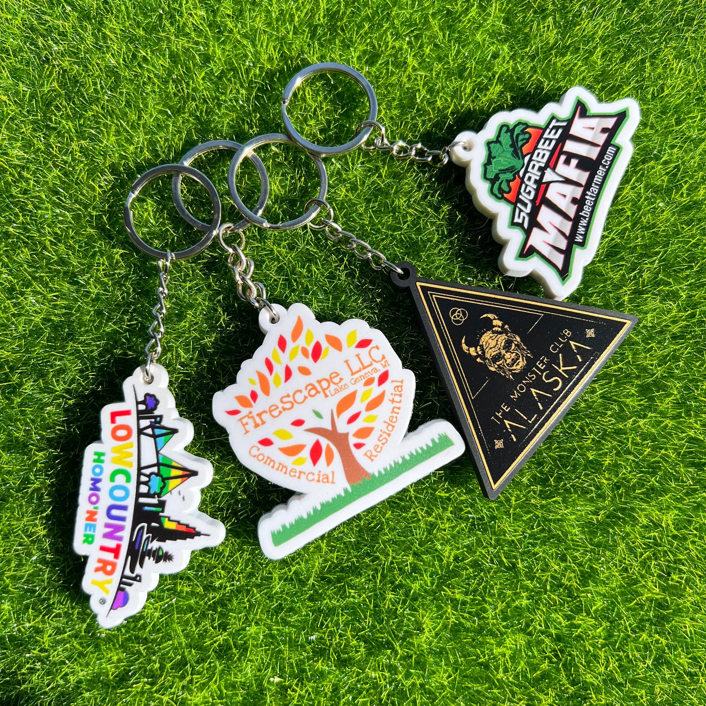 Custom 3D PVC Keychains