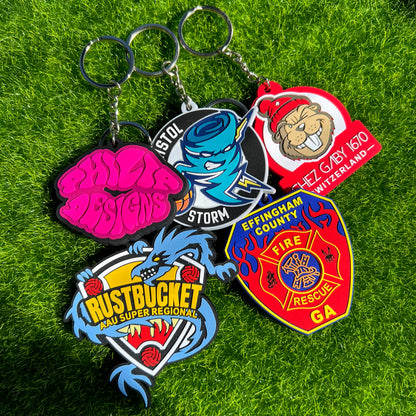 Custom 3D PVC Keychains