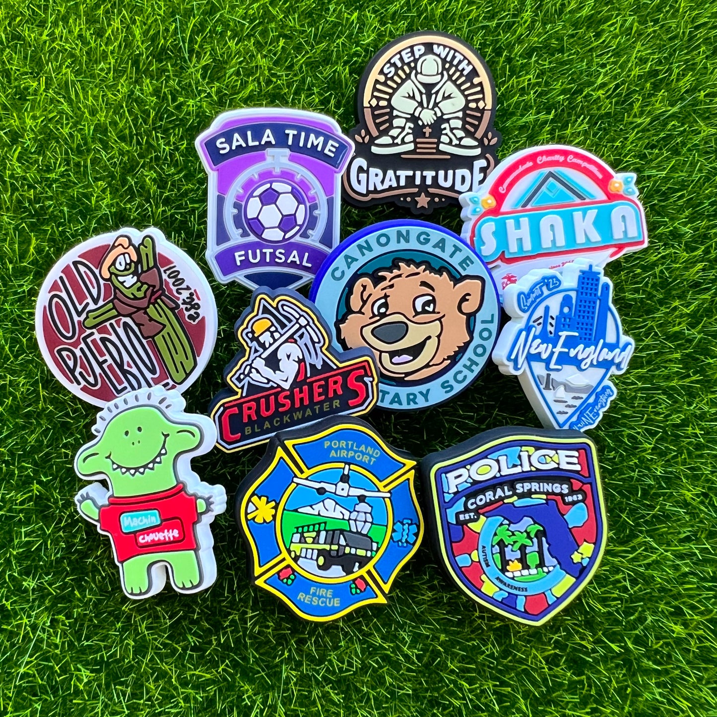 Custom Rubber Shoe Charms