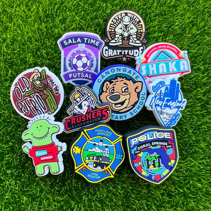 Custom Rubber Shoe Charms