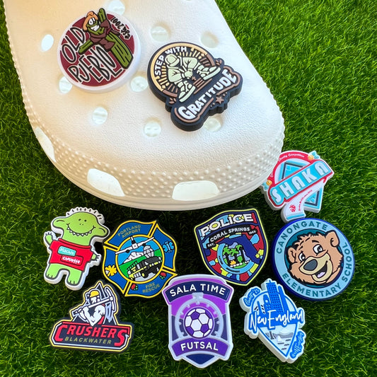 Custom Rubber Shoe Charms