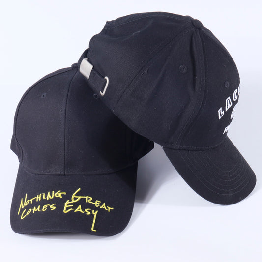 100% Combed Cotton Cap with Logo