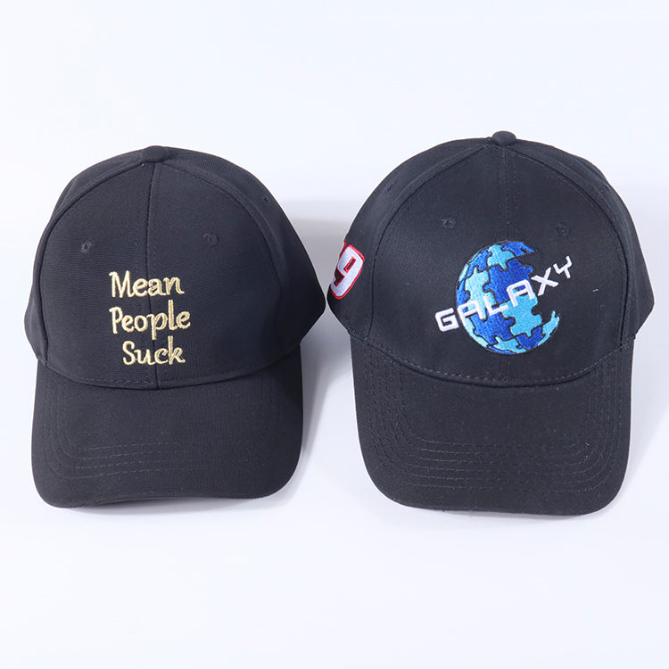 100% Combed Cotton Cap with Logo