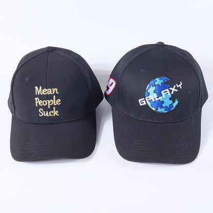 100% Combed Cotton Cap with Logo