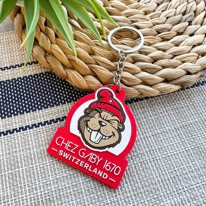 Custom 3D PVC Keychains