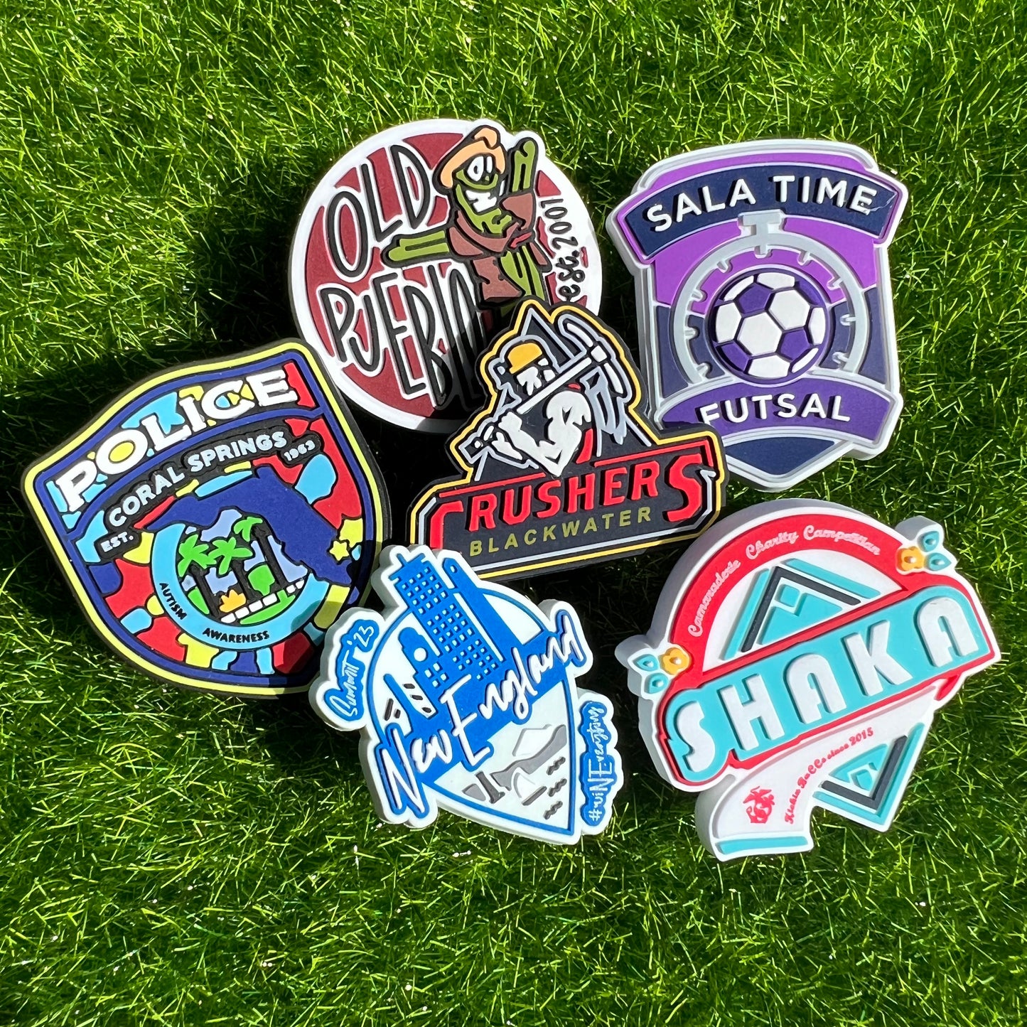 Custom Rubber Shoe Charms