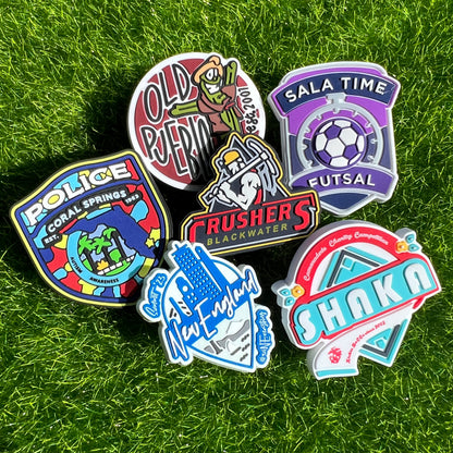 Custom Rubber Shoe Charms