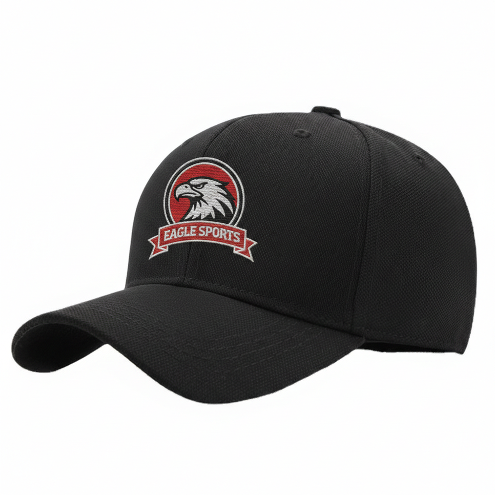 100% Combed Cotton Cap with Logo