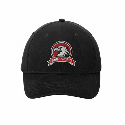 100% Combed Cotton Cap with Logo